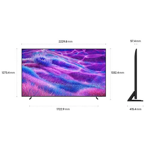 تلفزيون سامسونج QN80F نيو كيو إل إي دي 4K مقاس 100 إنج سمارت إصدار 2025 - معالج NQ4 AI االجيل الثاني - تقنية موشن إكسيليريتور 144 هيرتز - تقنية نيو كوانتوم HDR - أسود (QA100QN80F) - image 6 تلفزيون سامسونج QN80F نيو كيو إل إي دي 4K مقاس 100 إنج سمارت إصدار 2025 - معالج NQ4 AI االجيل الثاني - تقنية موشن إكسيليريتور 144 هيرتز - تقنية نيو كوانتوم HDR - أسود (QA100QN80F) - image 6