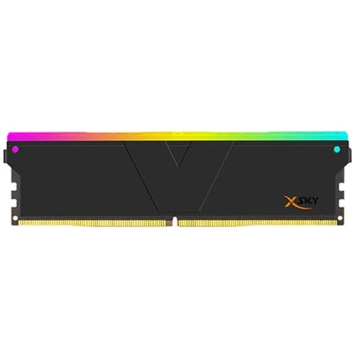 رام ألعاب في كولور مانتا أكس سكاي DDR5 سعة 32 غيغابايت TMXSAL1660826KWK - طقم مكون من قطعتين سعة 16 غيغابايت بتردد 6000 ميغاهرتز - معتمدة من EXPO AMD - نوع PC5-48000 CL26 RGB - أسود (889715022763) - image 2