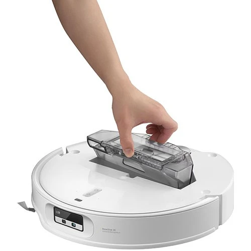Roborock Qrevo Curv 2 Pro Robotic Vacuum Cleaner - 25000Pa - Dual Anti-Tangle System - AdaptiLift Chassis - 100°C Hot Water Mop Washing - White (6936905904362) - image 7