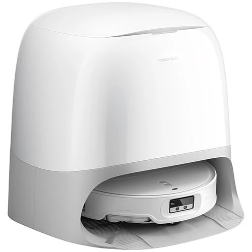 Roborock Qrevo Curv 2 Pro Robotic Vacuum Cleaner - 25000Pa - Dual Anti-Tangle System - AdaptiLift Chassis - 100°C Hot Water Mop Washing - White (6936905904362) - image 3