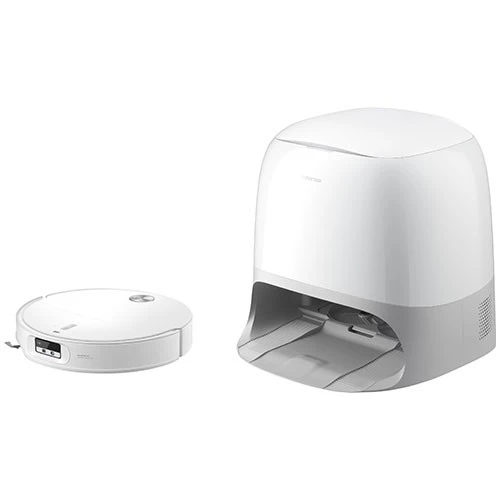 Roborock Qrevo Curv 2 Pro Robotic Vacuum Cleaner - 25000Pa - Dual Anti-Tangle System - AdaptiLift Chassis - 100°C Hot Water Mop Washing - White (6936905904362) - image 2