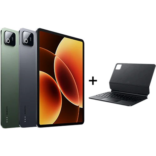 Xiaomi Pad 8 Pro Tablet - 12/512 GB - 11.2" 3.2K Display 144Hz - 50MP Rear Camera - 9200mAh Battery - Snapdragon 8 Elite Processor - 67W Fast Charging + Keyboard (6932554469702) - image 1