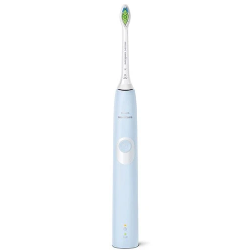 Philips Sonic Electric Toothbrush HX6803/26 Sonicare ProtectiveClean 4300  - Built-in Pressure Sensor - Advanced Sonic Technology - BrushSync Technology - 14 Day Battery Life - Light Blue (8710103940593) - image 2