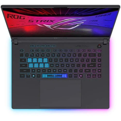 لابتوب أسوس روغ ستريكس G16 موديل G615LP-S5143 إصدار2025 - معالج إنتل كور الترا 9 275HX - رام 32 غيغابايت - هارد SSD سعة 1 تيرابايت - كارت شاشة إنفيديا جيفورس RTX 5070 سعة 8 غيغابايت - شاشة 16 إنج بدقة 2.5K وبتردد 240 هرتز - نظام التشغيل ويندوز 11 - أسود (199291243873) - image 3 لابتوب أسوس روغ ستريكس G16 موديل G615LP-S5143 إصدار2025 - معالج إنتل كور الترا 9 275HX - رام 32 غيغابايت - هارد SSD سعة 1 تيرابايت - كارت شاشة إنفيديا جيفورس RTX 5070 سعة 8 غيغابايت - شاشة 16 إنج بدقة 2.5K وبتردد 240 هرتز - نظام التشغيل ويندوز 11 - أسود (199291243873) - image 3