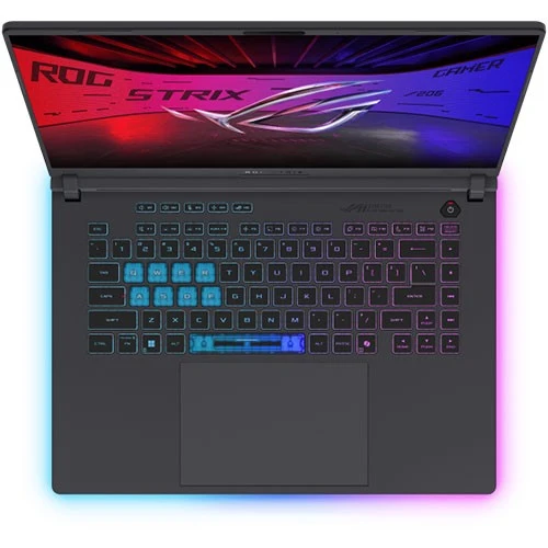 لابتوب أسوس روغ ستريكس G16 إصدار 2025 موديل G615JPR-RV102 - معالج إنتل كور i7 14650HX - رام 16 غيغابايت - هارد SSD بسعة 512 غيغابايت - كارت شاشة إنفيديا جيفورس RTX 5070 بسعة 8 غيغابايت - شاشة 16 إنج FHD+ بتردد 165 هرتز - نظام التشغيل ويندوز - أسود11 (199291026520) - image 2