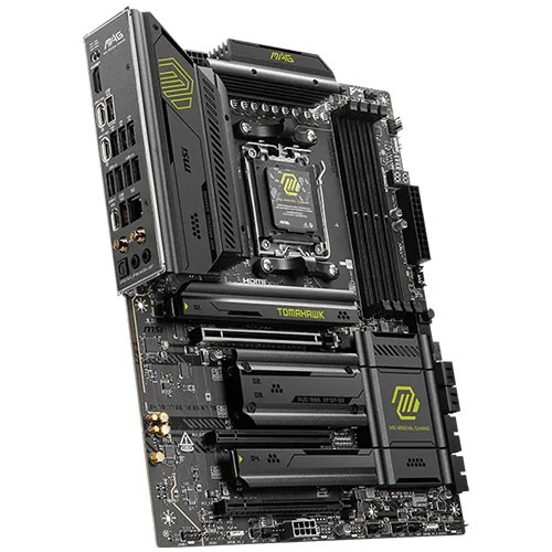 مذربورد أم أس آي ماغ X870E توماهوك واي فاي ATX - تدعم معالجات AMD AM5 ريزن - ذاكرة DDR5 - منفذ PCIe 5.0 - واي فاي 7 وشبكة LAN 5G - أسود (824142395660) - image 4