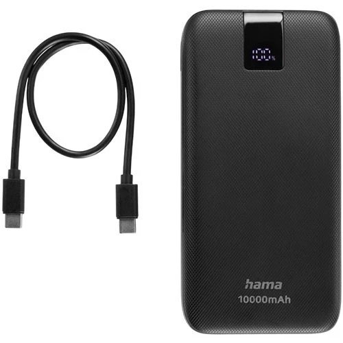 پاوەربانکی هاما PD - بە 3 دەرچە (2x USB-C، 1x USB-A) - تەکنەلۆژیای بارگاویکردنەوەی خێرا - گونجانی گشتگیر - پیشاندەری LED بۆ ڕێژەی پاتری - ڕەساسیی تۆخ (4047443514806) - image 1 پاوەربانکی هاما PD - بە 3 دەرچە (2x USB-C، 1x USB-A) - تەکنەلۆژیای بارگاویکردنەوەی خێرا - گونجانی گشتگیر - پیشاندەری LED بۆ ڕێژەی پاتری - ڕەساسیی تۆخ (4047443514806) - image 1