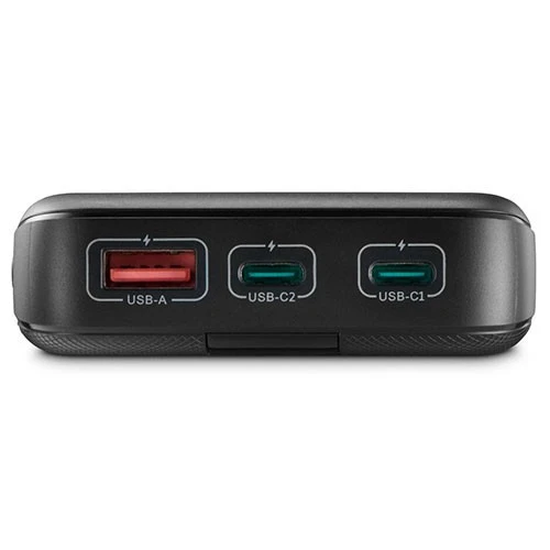پاوەربانکی هاما PD - بە 3 دەرچە (2x USB-C، 1x USB-A) - تەکنەلۆژیای بارگاویکردنەوەی خێرا - گونجانی گشتگیر - پیشاندەری LED بۆ ڕێژەی پاتری - ڕەساسیی تۆخ (4047443514806) - image 5 پاوەربانکی هاما PD - بە 3 دەرچە (2x USB-C، 1x USB-A) - تەکنەلۆژیای بارگاویکردنەوەی خێرا - گونجانی گشتگیر - پیشاندەری LED بۆ ڕێژەی پاتری - ڕەساسیی تۆخ (4047443514806) - image 5