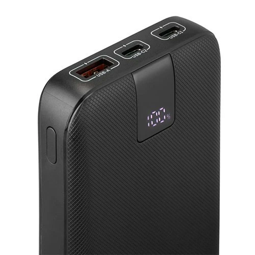 پاوەربانکی هاما PD - بە 3 دەرچە (2x USB-C، 1x USB-A) - تەکنەلۆژیای بارگاویکردنەوەی خێرا - گونجانی گشتگیر - پیشاندەری LED بۆ ڕێژەی پاتری - ڕەساسیی تۆخ (4047443514806) - image 4 پاوەربانکی هاما PD - بە 3 دەرچە (2x USB-C، 1x USB-A) - تەکنەلۆژیای بارگاویکردنەوەی خێرا - گونجانی گشتگیر - پیشاندەری LED بۆ ڕێژەی پاتری - ڕەساسیی تۆخ (4047443514806) - image 4