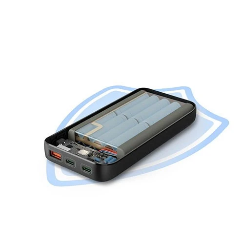 پاوەربانکی هاما PD - بە 3 دەرچە (2x USB-C، 1x USB-A) - تەکنەلۆژیای بارگاویکردنەوەی خێرا - گونجانی گشتگیر - پیشاندەری LED بۆ ڕێژەی پاتری - ڕەساسیی تۆخ (4047443514806) - image 10 پاوەربانکی هاما PD - بە 3 دەرچە (2x USB-C، 1x USB-A) - تەکنەلۆژیای بارگاویکردنەوەی خێرا - گونجانی گشتگیر - پیشاندەری LED بۆ ڕێژەی پاتری - ڕەساسیی تۆخ (4047443514806) - image 10