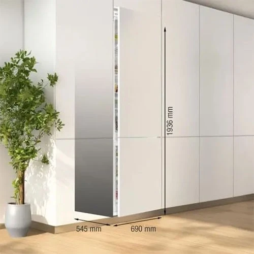 Gorenje Built In Fridge-Freezer NRKI619D61WFE - 13 ft. BigVolume Capacity - NoFrost Dual Cooling System - AdaptTech Intelligent System - ConvertActive Flexible Compartment - ConnectLife Wi-Fi Control - White (NRKI619D61WFE) - image 8