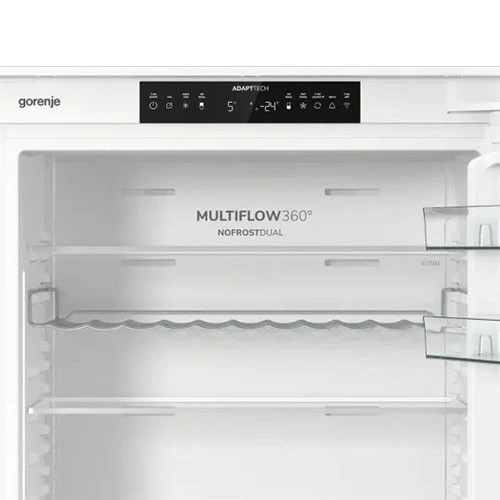 Gorenje Built In Fridge-Freezer NRKI619D61WFE - 13 ft. BigVolume Capacity - NoFrost Dual Cooling System - AdaptTech Intelligent System - ConvertActive Flexible Compartment - ConnectLife Wi-Fi Control - White (NRKI619D61WFE) - image 5
