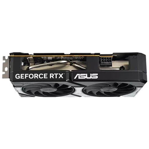 بطاقة رسومات  أسوس دول جيفورس RTX 5060 إصدار OC موديل PN-90YV0N12-MONA00 - منفذ PCIe 5.0 - ذاكرة 8 غيغابايت GDDR7 - محامل مروحة مزدوجة الكرات - BIOS مزدوج - أسود / فضي (199291057890) - image 6