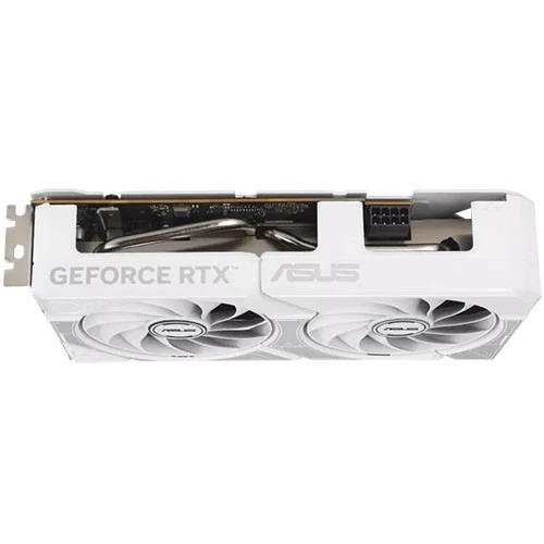 كارت شاشة أسوس دول جيفورس RTX 5060 إصدار اللون الابيض PN-90YV0N15-MONA00 - منفذ PCIe 5.0 - ذاكرة 8 غيغابايت GDDR7 - تصميم مروحة Axial Tech - مزود بـ BIOS مزدوج - أبيض (199291196964) - image 9