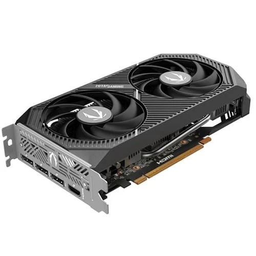 كارت شاشة زوتاك للألعاب جيفورس RTX 5060 توين أيدج  OCموديل  PN-ZT-B50600H-10M - معمارية بلاكويل DLSS 4.0 - ذاكرة 8 غيغابايت GDDR7 - تصميم مروحة BladeLink - لوحة خلفية معدنية - أسود (810012085830) - image 3