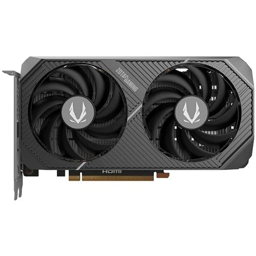 كارت شاشة زوتاك للألعاب جيفورس RTX 5060 توين أيدج  OCموديل  PN-ZT-B50600H-10M - معمارية بلاكويل DLSS 4.0 - ذاكرة 8 غيغابايت GDDR7 - تصميم مروحة BladeLink - لوحة خلفية معدنية - أسود (810012085830) - image 2
