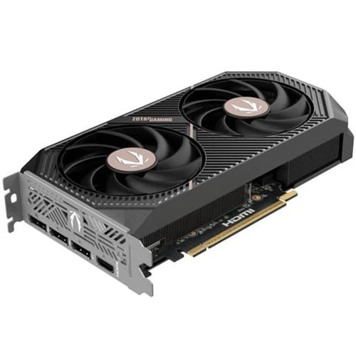 كارت شاشة زوتاك للألعاب جيفورس RTX 5060 Ti بسعة 16 غيغابايت AMP موديل  PN-ZT-B50620F-10M - معمارية بلاكويل DLSS 4.0 - ذاكرة GDDR7 سعة 16 غيغابايت - نظام تبريد آيس ستورم 2.0 - لوحة خلفية معدنية - أسود (810012085656) - image 4