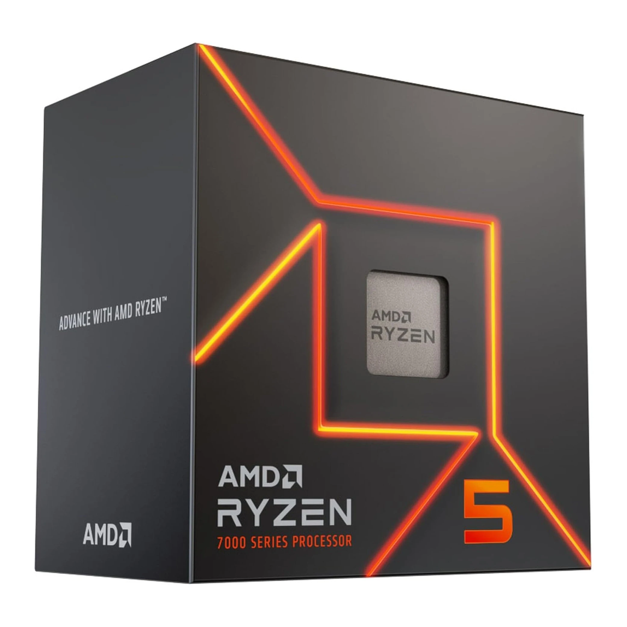 معالج AMD رايزن 5 7600 - 6 أنوية و12 مسار - بتردد 3.8 غيغاهرتز يصل إلى 5.1 غيغاهرتز - ذاكرة تخزين مؤقت 38 ميغابايت - فضي (25025022) - image 6 معالج AMD رايزن 5 7600 - 6 أنوية و12 مسار - بتردد 3.8 غيغاهرتز يصل إلى 5.1 غيغاهرتز - ذاكرة تخزين مؤقت 38 ميغابايت - فضي (25025022) - image 6