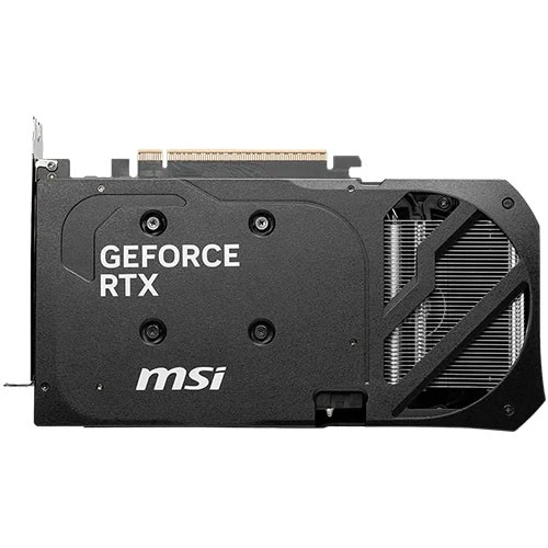 كارت الشاشة أم أس آي جيفورس 8G Ti 5060 RTX شادو 2X OC بلس - ذاكرة 8 غيغابايت GDDR7 - معمارية بلاكويل - تصميم حراري بمروحتين - دعم PCIe Gen 5 - حجم صغير SFF - أسود (824142421321) - image 4