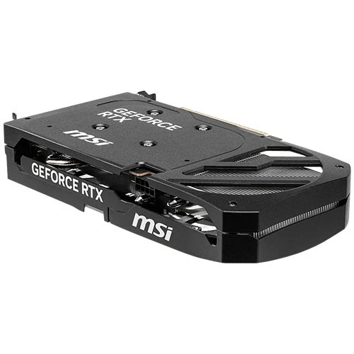 كارت الشاشة أم أس آي جيفورس 8G Ti 5060 RTX شادو 2X OC بلس - ذاكرة 8 غيغابايت GDDR7 - معمارية بلاكويل - تصميم حراري بمروحتين - دعم PCIe Gen 5 - حجم صغير SFF - أسود (824142421321) - image 3