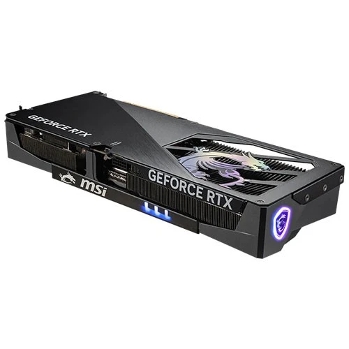 كارت الشاشة أم أس آي جيفورس 16G RTX 5080 للألعاب ترايو OC - ذاكرة 16 غيغابايت GDDR7 - معمارية بلاكويل - تصميم حراري تراي فروزر 4 - مروحة ستورم فروس - تقنية ويف كورفد 4.0 - أسود (824142395721) - image 3