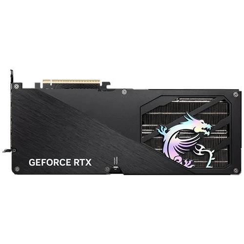 كارت الشاشة أم أس آي جيفورس 16G RTX 5080 للألعاب ترايو OC - ذاكرة 16 غيغابايت GDDR7 - معمارية بلاكويل - تصميم حراري تراي فروزر 4 - مروحة ستورم فروس - تقنية ويف كورفد 4.0 - أسود (824142395721) - image 4