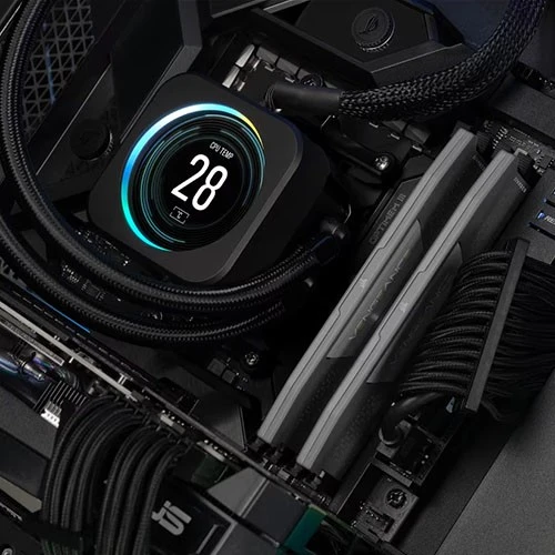 رام كورسير فينجينس سعة 16 غيغابايت من نوع DDR5 بسرعة 6000MT/s - ذاكرة عالية الأداء - زمن استجابة CL36 - متوافقة مع AMD EXPO و إنتل XMP - مشتت حراري من الألومنيوم الصلب - رمادي (25225223) - image 8 رام كورسير فينجينس سعة 16 غيغابايت من نوع DDR5 بسرعة 6000MT/s - ذاكرة عالية الأداء - زمن استجابة CL36 - متوافقة مع AMD EXPO و إنتل XMP - مشتت حراري من الألومنيوم الصلب - رمادي (25225223) - image 8