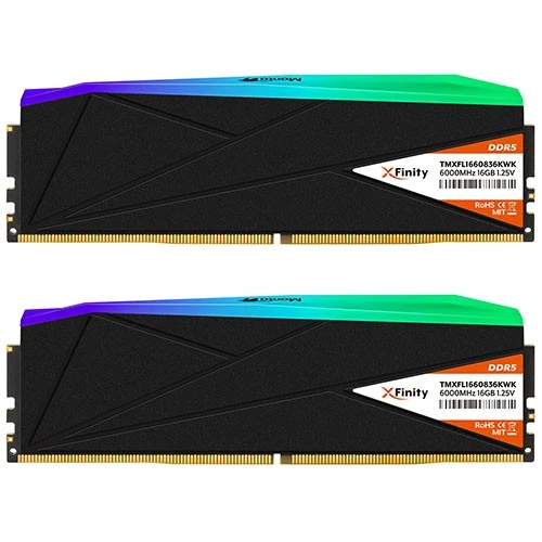 رام في - كولور مانتا أكسفينيتي RGB DDR5 - سعة 32 غيغابايت بوحدتان 16 غيغابايت لكل وحدة - سرعة عالية 7600 ميغاهرتز - زمن استجابة CL38 - جهد 1.45 فولت - متوافقة مع XMP 3.0 و AMD - أسود (889715013600) - image 3 رام في - كولور مانتا أكسفينيتي RGB DDR5 - سعة 32 غيغابايت بوحدتان 16 غيغابايت لكل وحدة - سرعة عالية 7600 ميغاهرتز - زمن استجابة CL38 - جهد 1.45 فولت - متوافقة مع XMP 3.0 و AMD - أسود (889715013600) - image 3