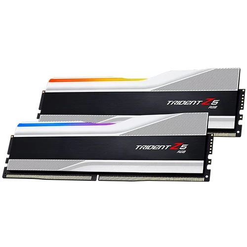 رام جي سكيل ترايدنت Z5 RGB سعة 32 غيغابايت من نوع DDR5 موديل F5-6400J3239G16GA2-TZ5RS - ذاكرة عالية الأداء بسرعة 6400 MT/s - زمن استجابة CL32 - متوافقة مع تقنية إنتل XMP - مشتت حراري من الألومنيوم عالي الجودة - فضي (848354041351) - image 4 رام جي سكيل ترايدنت Z5 RGB سعة 32 غيغابايت من نوع DDR5 موديل F5-6400J3239G16GA2-TZ5RS - ذاكرة عالية الأداء بسرعة 6400 MT/s - زمن استجابة CL32 - متوافقة مع تقنية إنتل XMP - مشتت حراري من الألومنيوم عالي الجودة - فضي (848354041351) - image 4