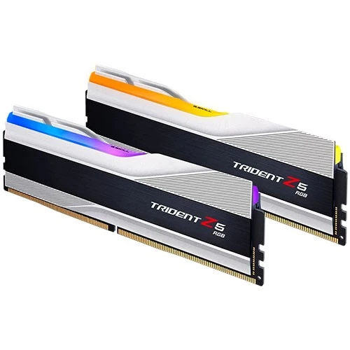 رام جي سكيل ترايدنت Z5 RGB سعة 32 غيغابايت من نوع DDR5 موديل F5-6400J3239G16GA2-TZ5RS - ذاكرة عالية الأداء بسرعة 6400 MT/s - زمن استجابة CL32 - متوافقة مع تقنية إنتل XMP - مشتت حراري من الألومنيوم عالي الجودة - فضي (848354041351) - image 3 رام جي سكيل ترايدنت Z5 RGB سعة 32 غيغابايت من نوع DDR5 موديل F5-6400J3239G16GA2-TZ5RS - ذاكرة عالية الأداء بسرعة 6400 MT/s - زمن استجابة CL32 - متوافقة مع تقنية إنتل XMP - مشتت حراري من الألومنيوم عالي الجودة - فضي (848354041351) - image 3