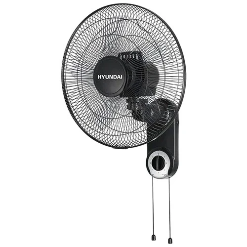 مروحة هيونداي الجدرية HBM-16W - تحكم بـ 3 سرعات - شفرة ABS مقاس 16 إنج - حماية من الحمل الحراري الزائد - شبكة معدنية مطلية - موفرة للطاقة (VEN000001-HBM-16W-Black) - image 1 مروحة هيونداي الجدرية HBM-16W - تحكم بـ 3 سرعات - شفرة ABS مقاس 16 إنج - حماية من الحمل الحراري الزائد - شبكة معدنية مطلية - موفرة للطاقة (VEN000001-HBM-16W-Black) - image 1