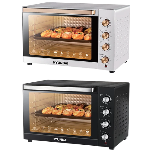 فرن كهربائي بباب واحد من هيونداي HBM-100L1 - طاقة 2800 واط - سعة 100 لتر - ترموستات قابل للتعديل - مروحة وإضاءة داخلية - شاشة عرض رقمية (VEN000001-HBM-100L1-Black) - image 1 فرن كهربائي بباب واحد من هيونداي HBM-100L1 - طاقة 2800 واط - سعة 100 لتر - ترموستات قابل للتعديل - مروحة وإضاءة داخلية - شاشة عرض رقمية (VEN000001-HBM-100L1-Black) - image 1