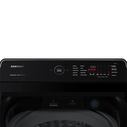 Samsung Top Loading Washing Machine WA19CG6745BV - 19KG - Spin Speed 700 rpm - Digital Inverter Technology - Ecobubble and BubbleStorm - Dual Storm Pulsator - Super Speed Cycle - Black (88060943726) - image 6 Samsung Top Loading Washing Machine WA19CG6745BV - 19KG - Spin Speed 700 rpm - Digital Inverter Technology - Ecobubble and BubbleStorm - Dual Storm Pulsator - Super Speed Cycle - Black (88060943726) - image 6