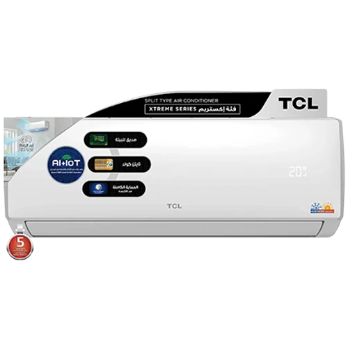 TCL Xtreme Wall Mounted Air Conditioner - T3 Tropical Compressor - Smart App and Voice Control - Plasma Generator - 4 Way Airflow - Titan Gold Fin Technology (TAC-18CHSA/XEN) - image 1 TCL Xtreme Wall Mounted Air Conditioner - T3 Tropical Compressor - Smart App and Voice Control - Plasma Generator - 4 Way Airflow - Titan Gold Fin Technology (TAC-18CHSA/XEN) - image 1