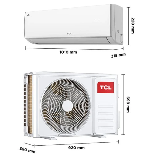 TCL Xtreme Wall Mounted Air Conditioner - T3 Tropical Compressor - Smart App and Voice Control - Plasma Generator - 4 Way Airflow - Titan Gold Fin Technology + Free Installation (TAC-18CHSA/XEN) - image 5