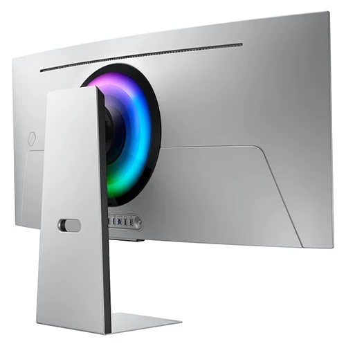 مۆنیتەری یاری سامسۆنگ ئۆدیسێی G8 G85SD OLED LS34DG852SMXUE ئینج 34 -WQHD ئەڵترا  - 175 هێرتز و 0.03 میللی چرکە GTG - شاشەی چەمێنراو800R - سلڤەر (8806095769981) - image 5