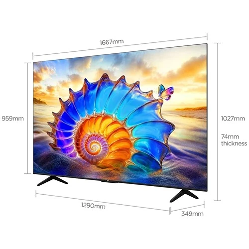 تلفزيون تي سي إل V6D بدقة 4K HDR الذكي - شاشة 4K الترا HD مع لوحة HVA -  دولبي فيجن وHDR متعدد - دولبي أتموس ودولبي أوديو - معدل تحديث أصلي 60 هرتز مع مسرع ألعاب 120 هرتز - أسود (6937574858628) - image 9