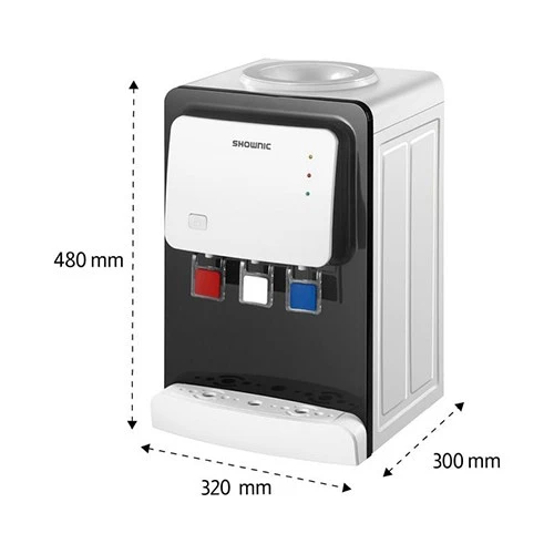Shownic Tabletop Water Dispenser WD-T3NFW -Three Water Outlets-Child Safety Lock- White (VEN000005-WD-T3NFW) - image 3 Shownic Tabletop Water Dispenser WD-T3NFW -Three Water Outlets-Child Safety Lock- White (VEN000005-WD-T3NFW) - image 3