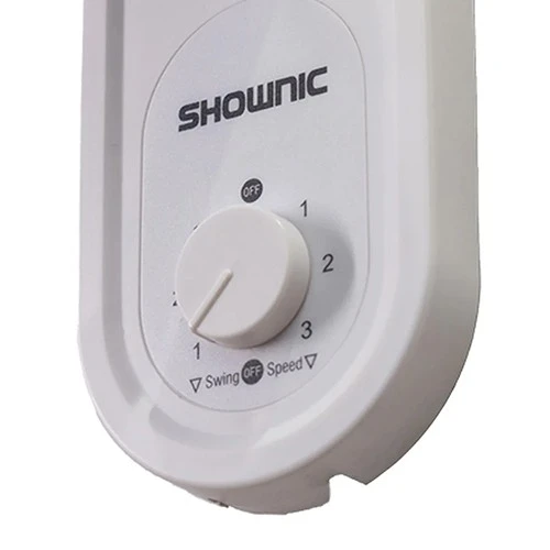 Shownic 16-Inch Wall Fan FE-W16CNW - 3 Speeds Settings - Dual Pull Chains - Low Noise Operation - 100% Copper Motor - White (VEN000005-FE-W16CNW) - image 3 Shownic 16-Inch Wall Fan FE-W16CNW - 3 Speeds Settings - Dual Pull Chains - Low Noise Operation - 100% Copper Motor - White (VEN000005-FE-W16CNW) - image 3