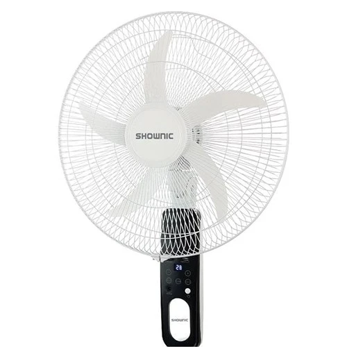 Shownic 18-Inch Rechargeable Stand Fan EFR-18R65SW - 9 Adjustable Speed Settings - 12-Hour Battery Runtime - 100% Copper Motor - Black / White (VEN000005-EFR-18R65SW) - image 2 Shownic 18-Inch Rechargeable Stand Fan EFR-18R65SW - 9 Adjustable Speed Settings - 12-Hour Battery Runtime - 100% Copper Motor - Black / White (VEN000005-EFR-18R65SW) - image 2