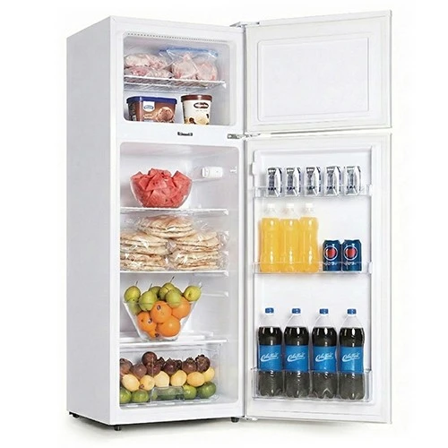 Shownic Top Mount Refrigerator RF-DFT2701 - 7.7 ft. Capacity - Tropical Compressor - Direct Cooling System - External Condenser Grid - Secure Door Lock - LED Interior Lighting (VEN000005-RF-DFT2701W) - image 3 Shownic Top Mount Refrigerator RF-DFT2701 - 7.7 ft. Capacity - Tropical Compressor - Direct Cooling System - External Condenser Grid - Secure Door Lock - LED Interior Lighting (VEN000005-RF-DFT2701W) - image 3