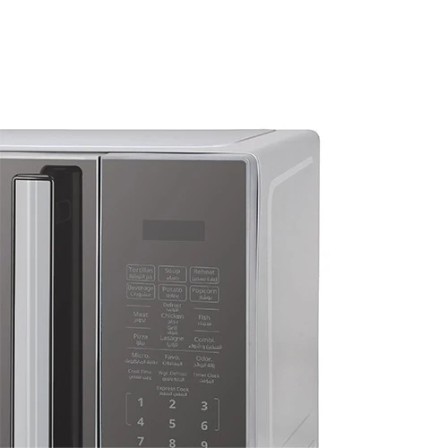 مايكرويف شونك مع شواية OM-FSD132GS - سعة 32 لتر - وظائف متعددة - سطح خارجي عاكس - تجويف مطلي سهل التنظيف - تحكم ذكي وذاكرة - رمادي (VEN000005-OM-FSD132GS) - image 3