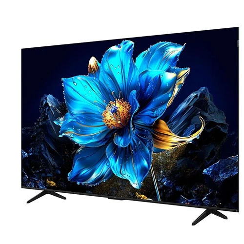 تەلەفزیۆنی تی سی ئێڵ QLED P7K - سیستەمی کارپێکردنی زیرەکی گووگڵ تیڤی - HDR10+ Dolby Vision - 4K UHD لەگەڵ ڕێژەی نوێبوونەوەی 60Hz - پرۆسێسەری AiPQ و دۆلبی ئەتمۆس - ڕەش (75P7K) - image 2