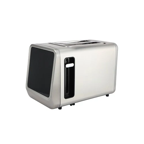 محمصة الخبز الاحترافية من أورانج O-DTA-850W-SS - طاقة 720 حتى 850 واط - سعة شريحتين - شاشة مؤقت LED - نظام رفع تلقائي - ستانلس ستيل (VEN000009-O-DTA-850W-SS) - image 2