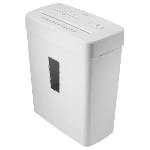 Hama Prime M50CD-W Document Shredder 73050588 - Shredder with Security Level P5 T2 E2 O1 - Versatile Media Shredding - Staple & Clip Capability - Automatic Operation - White (4047443552549) - image 1