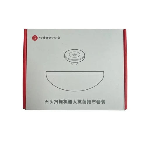 Roborock Genuine Saros 10 Mop Kit - Genuine OEM Accessory - High Density Microfiber - Antibacterial Protection - Washable and Reusable - Grey (6936905900364) - image 4
