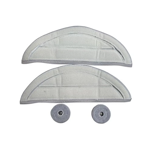 Roborock Genuine Saros 10 Mop Kit - Genuine OEM Accessory - High Density Microfiber - Antibacterial Protection - Washable and Reusable - Grey (6936905900364) - image 2