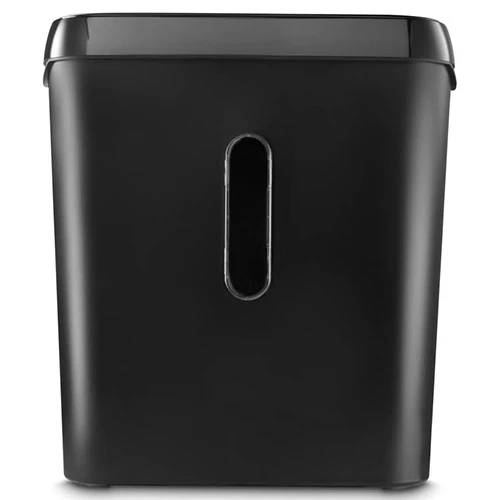Hama Classic S61 Document Shredder 73050581 - Shredder with Security Level P2 T2 E2 - Strip Cut - 8 Liter Basket - Black (4047443552532) - image 2