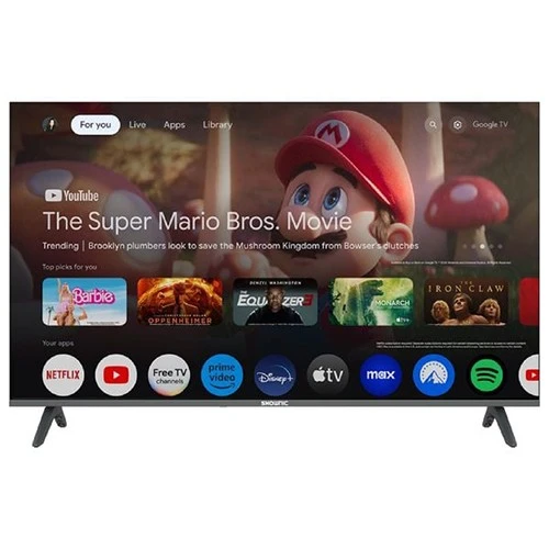 Shownic Smart Television TS-50AUHGQ - 50 Inch Size - 4K QLED Display - Smooth Motion Tech - Gaming Optimized - Dolby Digital Plus - Black + Free Gift: Stand + Speaker (VEN000005-TS-50AUHGQ) - image 3 Shownic Smart Television TS-50AUHGQ - 50 Inch Size - 4K QLED Display - Smooth Motion Tech - Gaming Optimized - Dolby Digital Plus - Black + Free Gift: Stand + Speaker (VEN000005-TS-50AUHGQ) - image 3