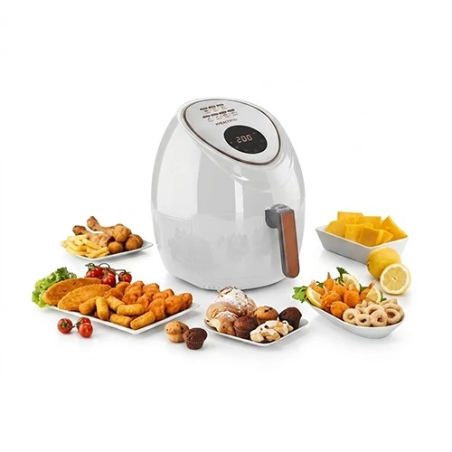 قلاية كينوود الهوائية حجم XXXL موديل HFP72.000WH - سعة 7 لترات - طاقة 1800 واط - 7 برامج مُعدة مسبقًا - سلة قابلة للإزالة غير لاصقة - أبيض (5011423010236) - image 4 قلاية كينوود الهوائية حجم XXXL موديل HFP72.000WH - سعة 7 لترات - طاقة 1800 واط - 7 برامج مُعدة مسبقًا - سلة قابلة للإزالة غير لاصقة - أبيض (5011423010236) - image 4